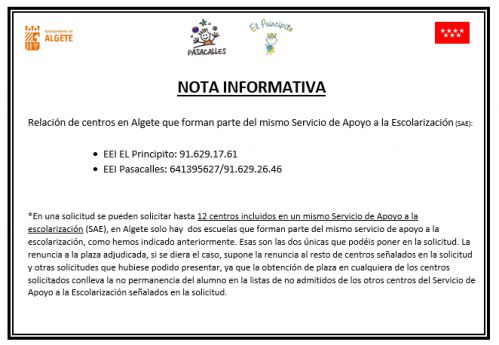 NOTA INFORMATIVA